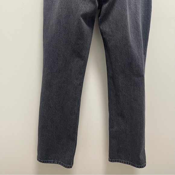 Frame Denim Classic Straight Leg Blackwater Overalls Size X-Small - Picture 11 of 16